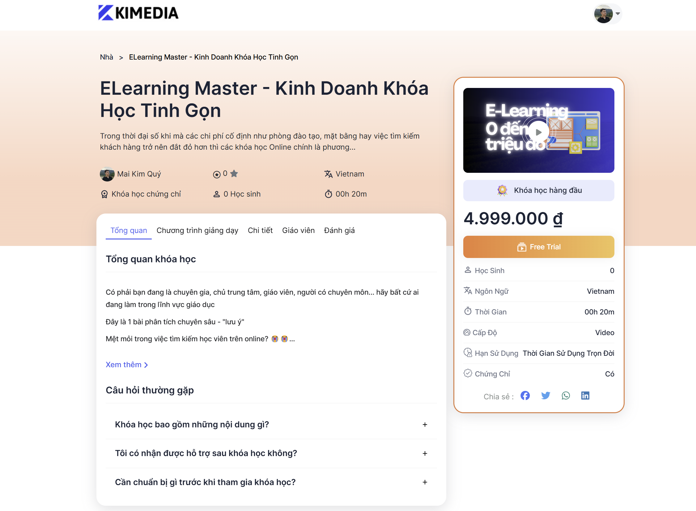 Khóa học Facebook