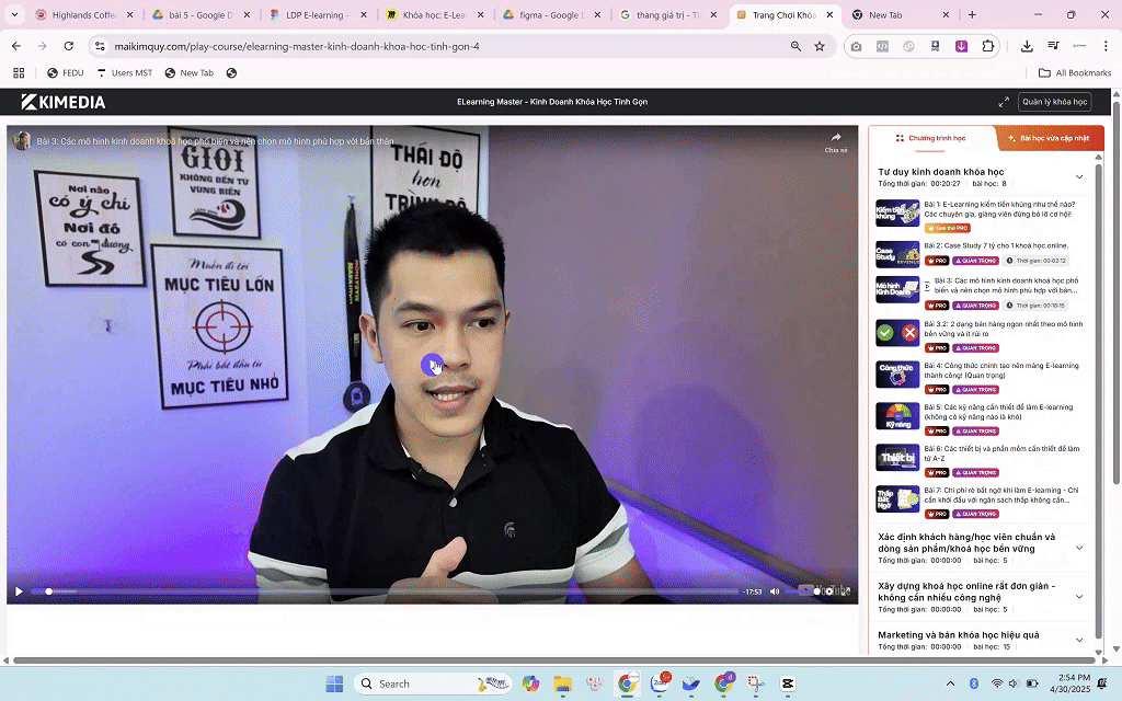 Tài khoản học online